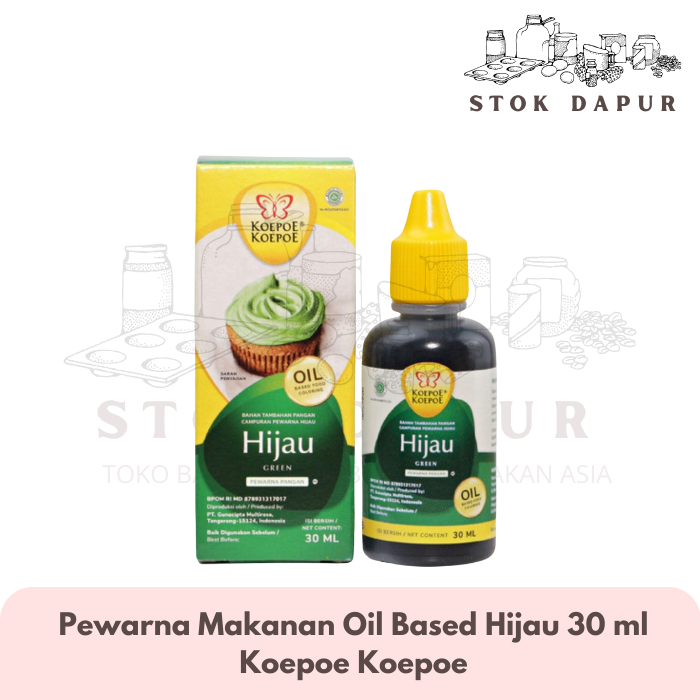 

PEWARNA HIJAU OIL BASE (30ml) KOEPOE KOEPOE