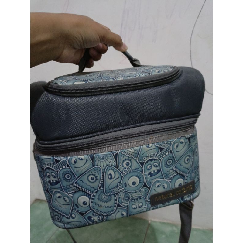 Preloved Cooler Bag Sling Natural Moms