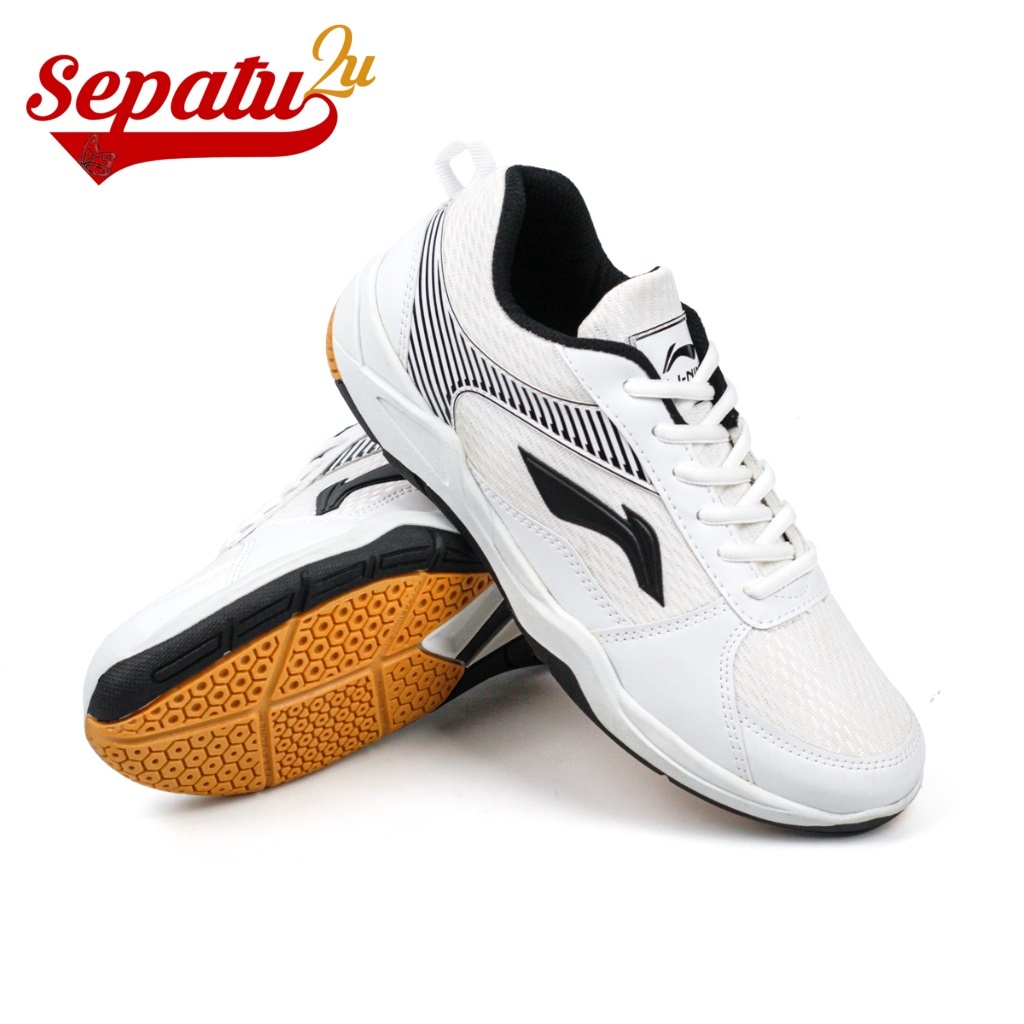 Sepatu Badminton Pria Lining Sepatu Volly Pria Running Man Sport Shoes