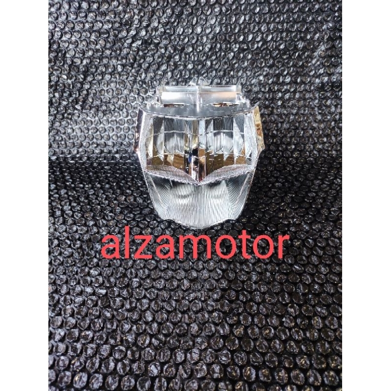 Reflektor lampu depan satria fu fi/gsx 150 original croum reflektor lampu depan satria fu fi atau gs