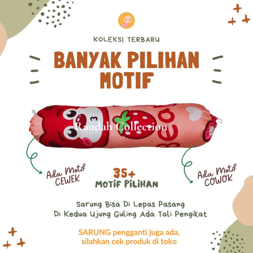 {PAKET HEMAT} Bantal Guling Junior / Bantal Guling Anak / Bantal + Guling Anak Terbaru / Bantal Anak