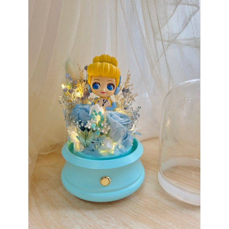 Dome Bunga Speaker Bluetooth Putri Disney | Disney Princess Flower Dome Bluetooth Speaker