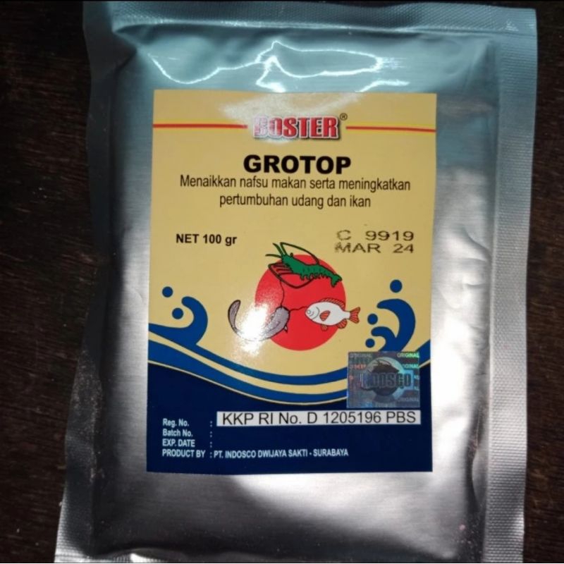 Boster Grotop Vitamin Ikan