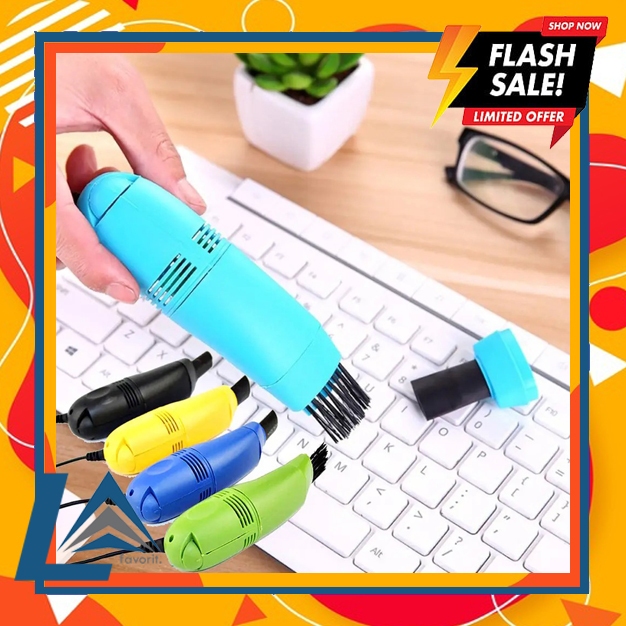 Vacum Mini Keyboard Pembersih Sela Keyboard Laptop Komputer Mini Usb Vacuum Keyboard (LA FAVORITE).