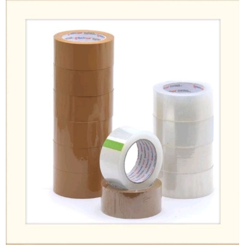 

LAKBAN BENING 100YARD ISOLASI SELOTIP CLEAR TAPE 45MM DAYA LENGKET KUAT
