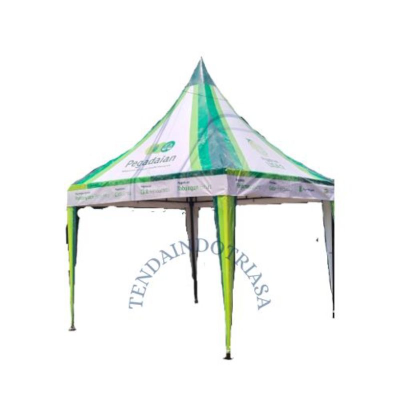 Tenda Cafe | Tenda Kerucut Murah | Tenda Uk. 4X4 Double