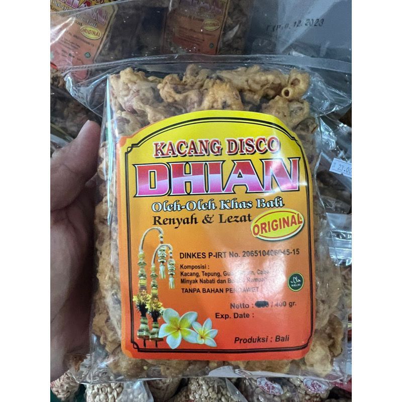 

Kacang Disco Dhian 400 Gr