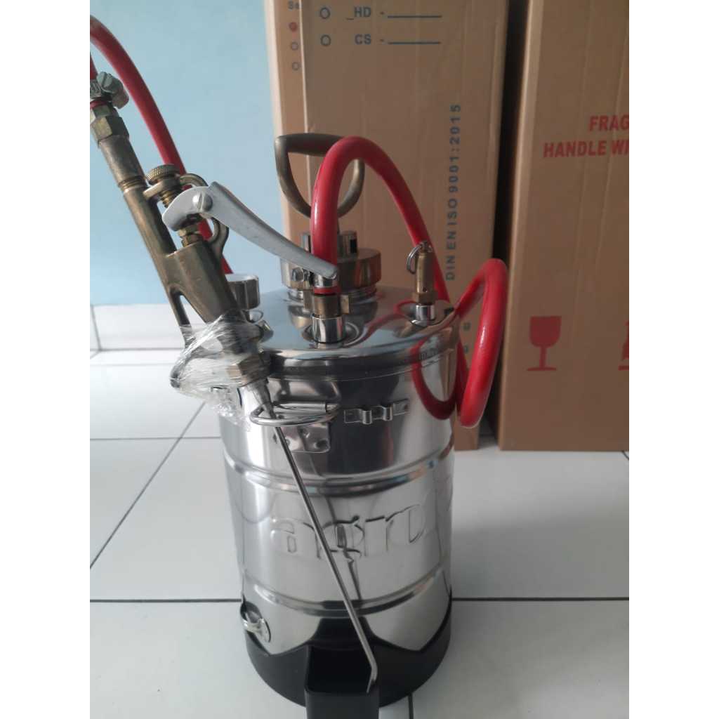 STAINLESS STEEL FOAM SPRAYER 4 LITERS