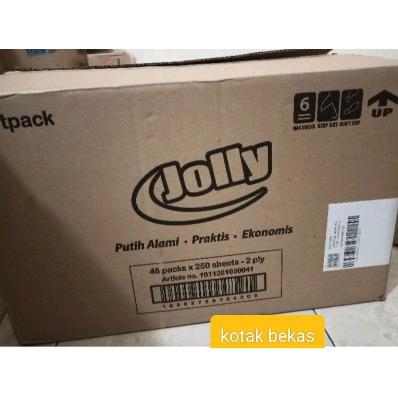 

karton bekas /kardus bekas /Kotak bekas / kotak untuk pekingan