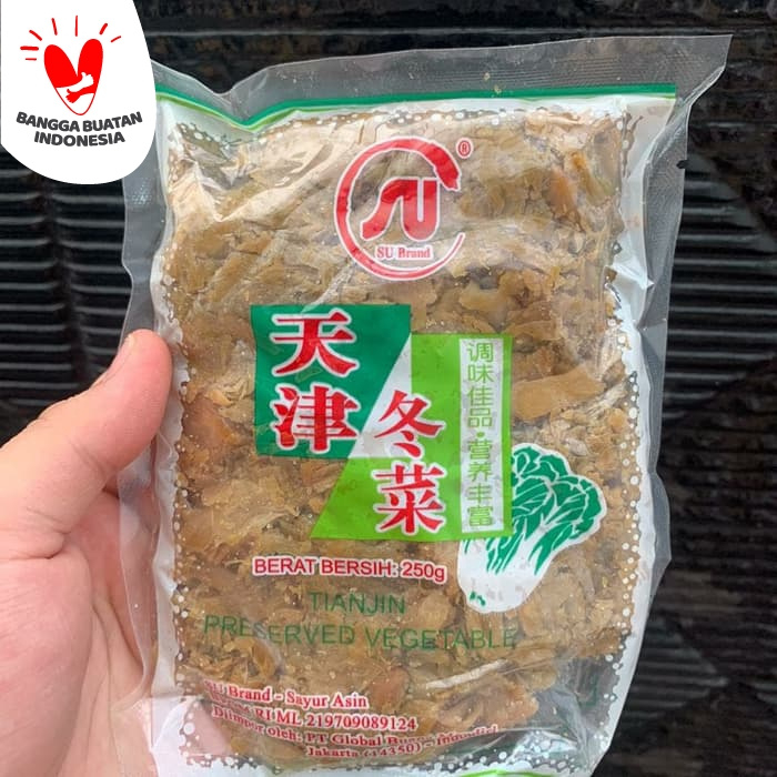 

Preserved Vegetable - Sawi Asin / Tong Cai 250 gr