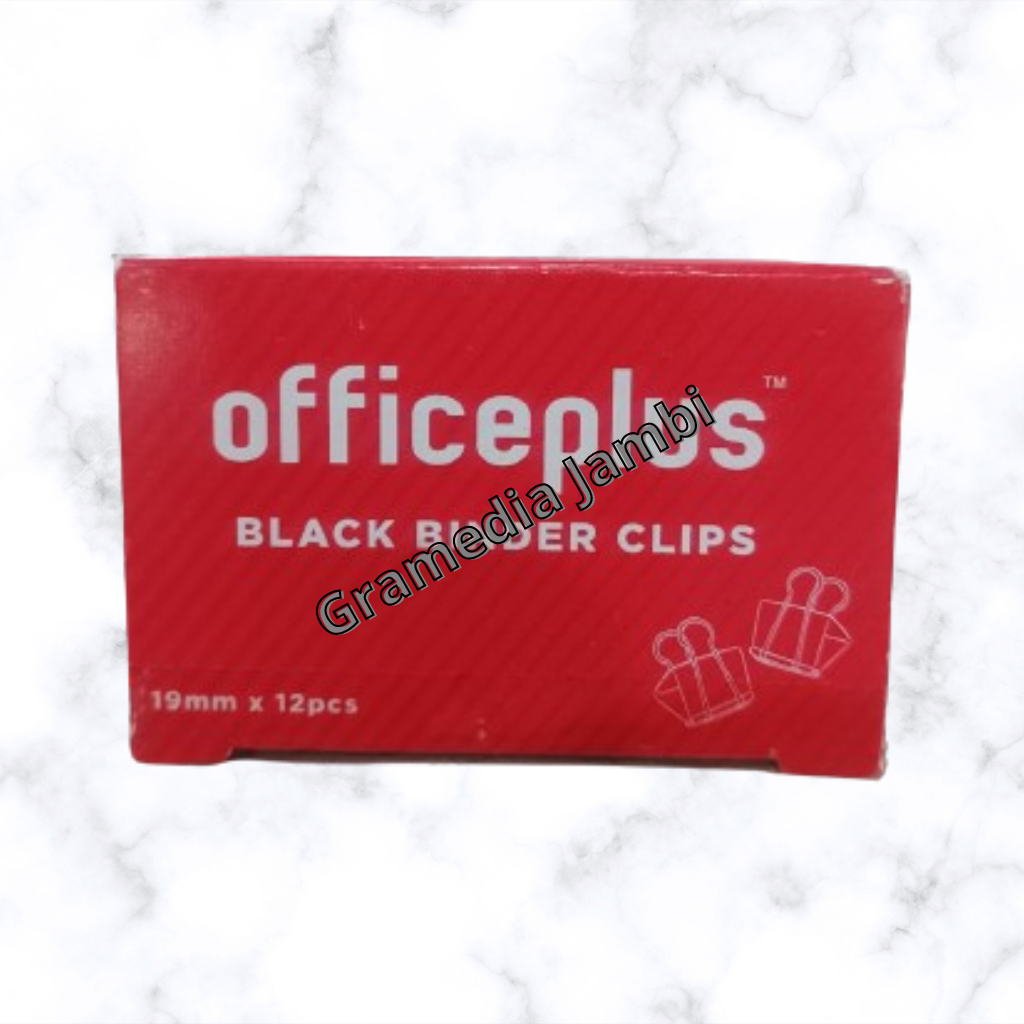 

Gramedia Jambi - OFFICE-P BINDERCLIP 19 BLACK OP-BC19BLK
