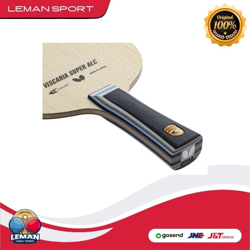 Kayu Bet Butterfly Viscaria Super ALC FL/ST/Cpen / Kayu Bet Pingpong Tenis Meja