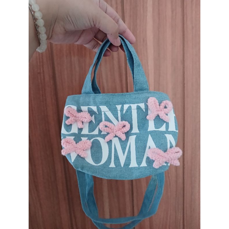 Tas Gentle Woman Disney The Aristocrats Micro Tote Bag Gentle Woman (PRELOVED)