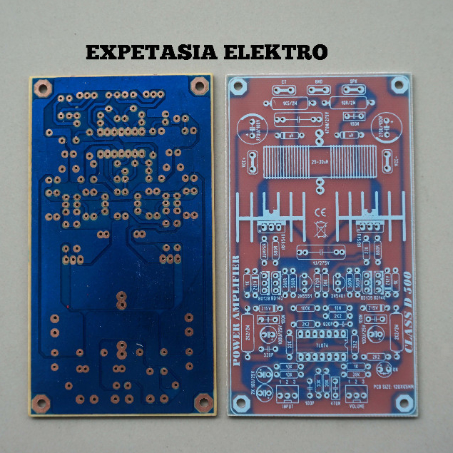PCB POWER AMPLIFIER CLASS D 500