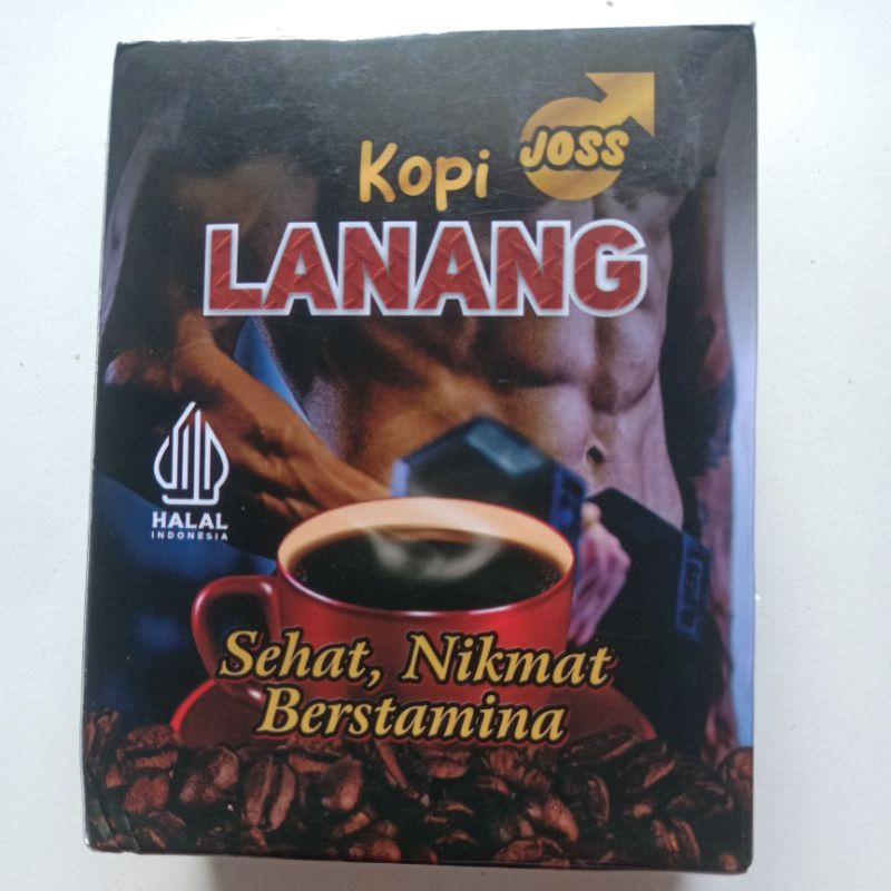 

KOPI LANANG JOSS,sehat,berstamina. BPOM harga/pcs isi15g