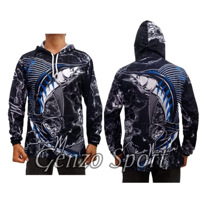 JERSEY MANCING BAJU MANCING LENGAN PANJANG KAOS MANCING LENGAN PANJANG