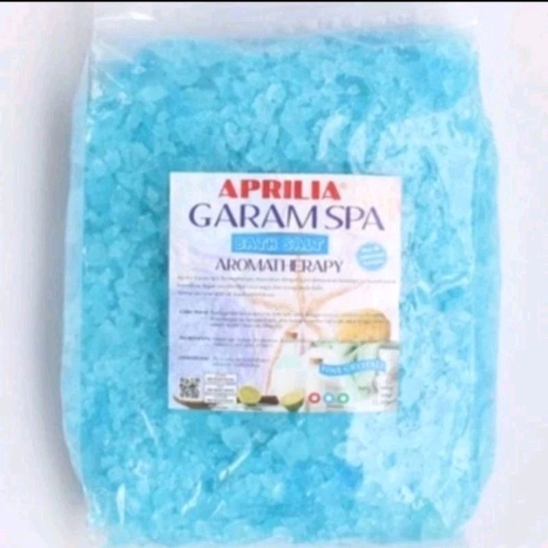 aprilia garam batu crystal spa kiloan/ crystal spa salt refill 1kg