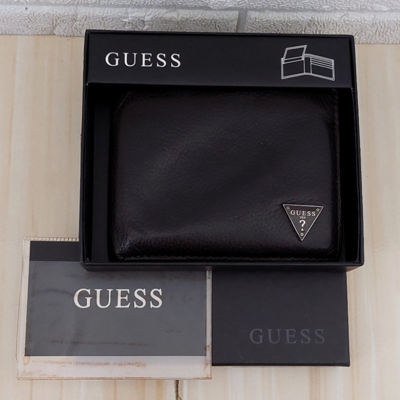 Preloved PL dompet pria Guess original second wallet