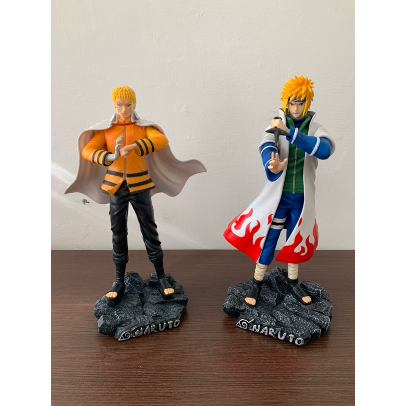 Koleksi Figure Minato Hokage dan Naruto Hokage 30cm