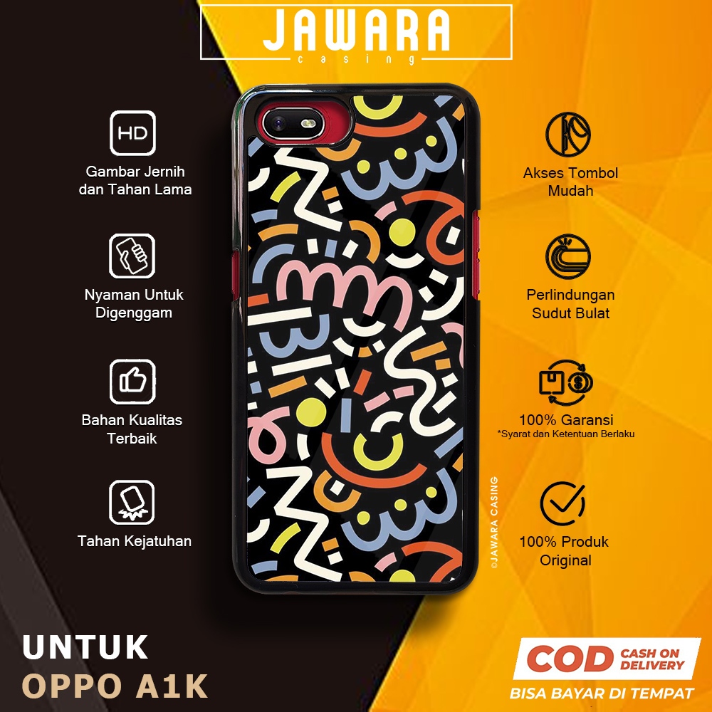 Case Oppo A1K Casing Oppo A1K [DDLE] Premium Glossy Case Hp Oppo Jawara Casing Hp Oppo A1K Custom Ca