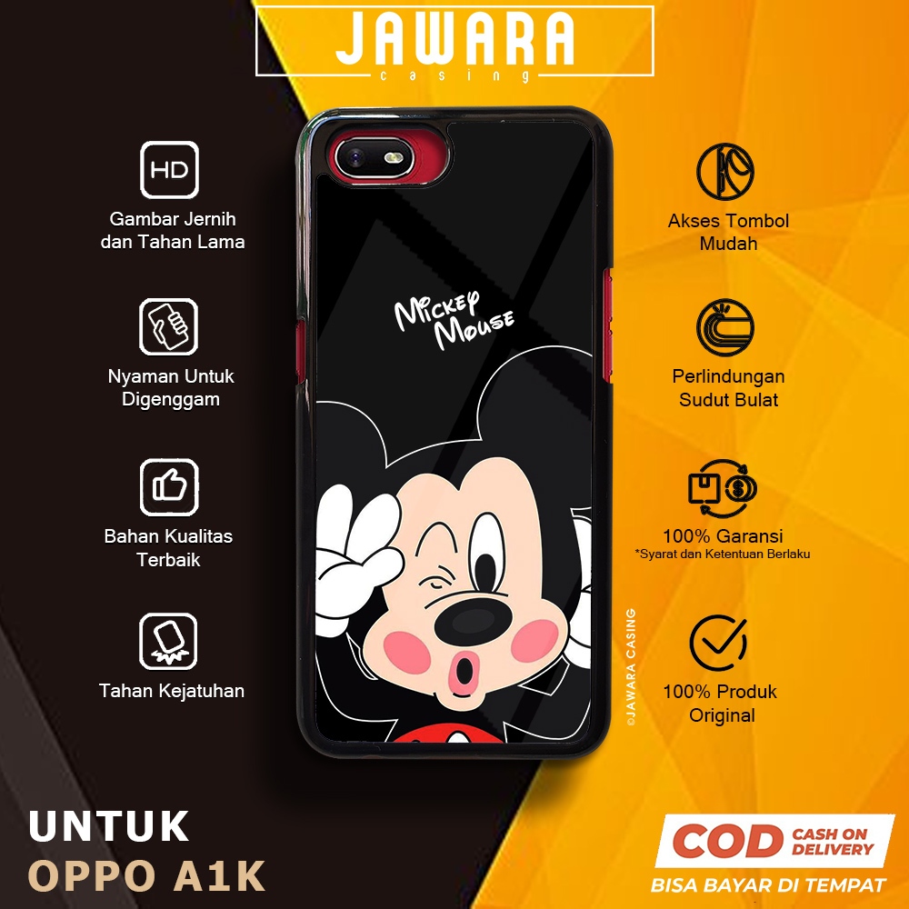 Case Oppo A1K Casing Oppo A1K [DSNY] Premium Glossy Case Hp Oppo Jawara Casing Hp Oppo A1K Custom Ca