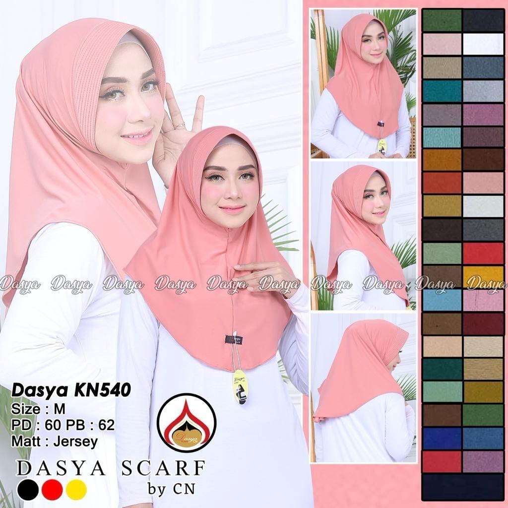Hijab Instan Daily | Hijab Daily Kenan | Kerudung Instan by Dasya Scarf ORI (Size M)