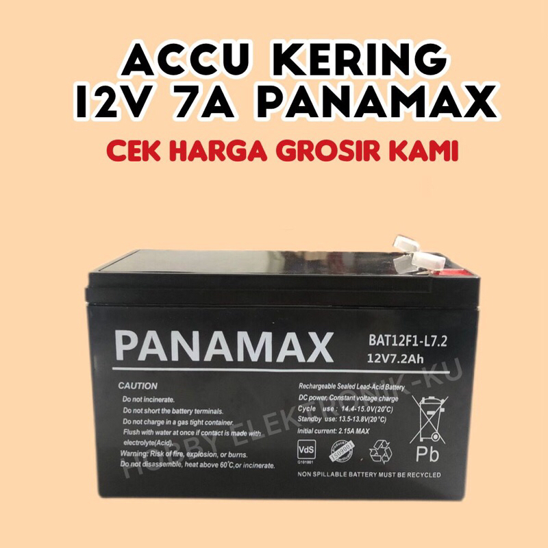 ACCU KERING 12V 7A PANAMAX