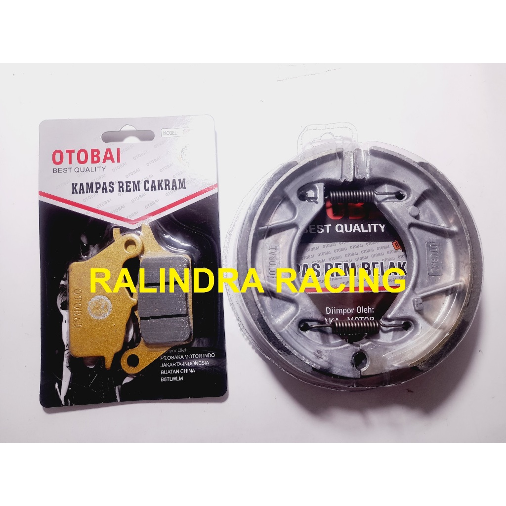 Kampas rem depan belakang HAYATE