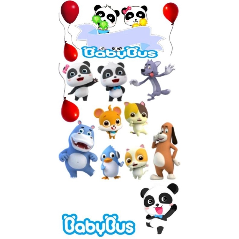 Topper baby bus