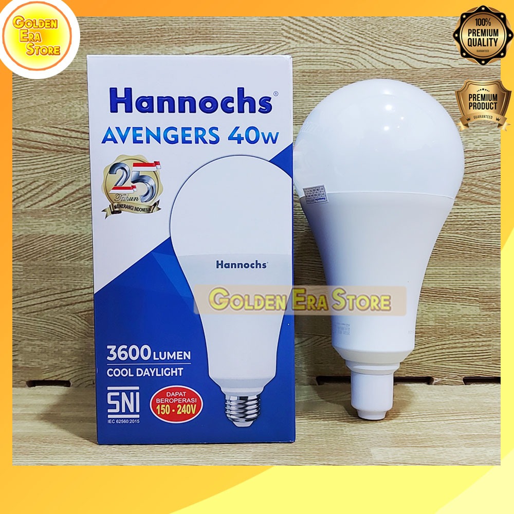 40 WATT AVENGERS HANNOCHS / Lampu Led HANNOCHS / 40 W /SNI