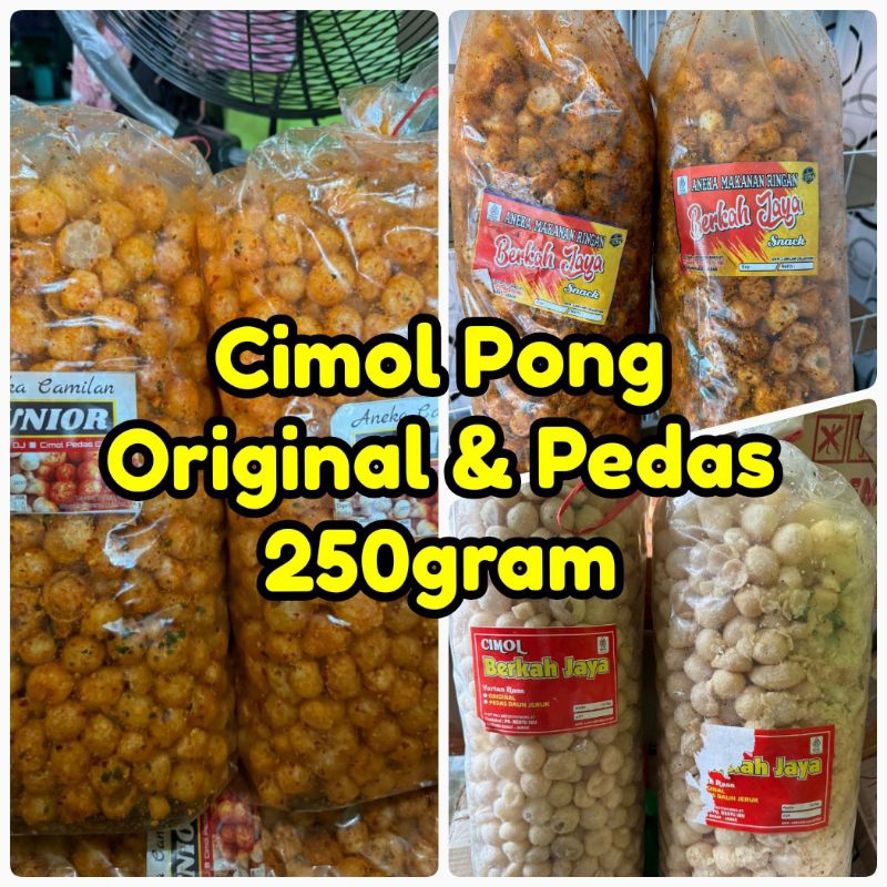 

Cimol Pong Original & Pedas 250gram