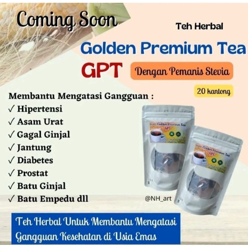 

GPT Teh Herbal Gagal Ginjal, Asam urat, Jantung, Diabetes, Prostat, Batu Ginjal, Batu Empedu