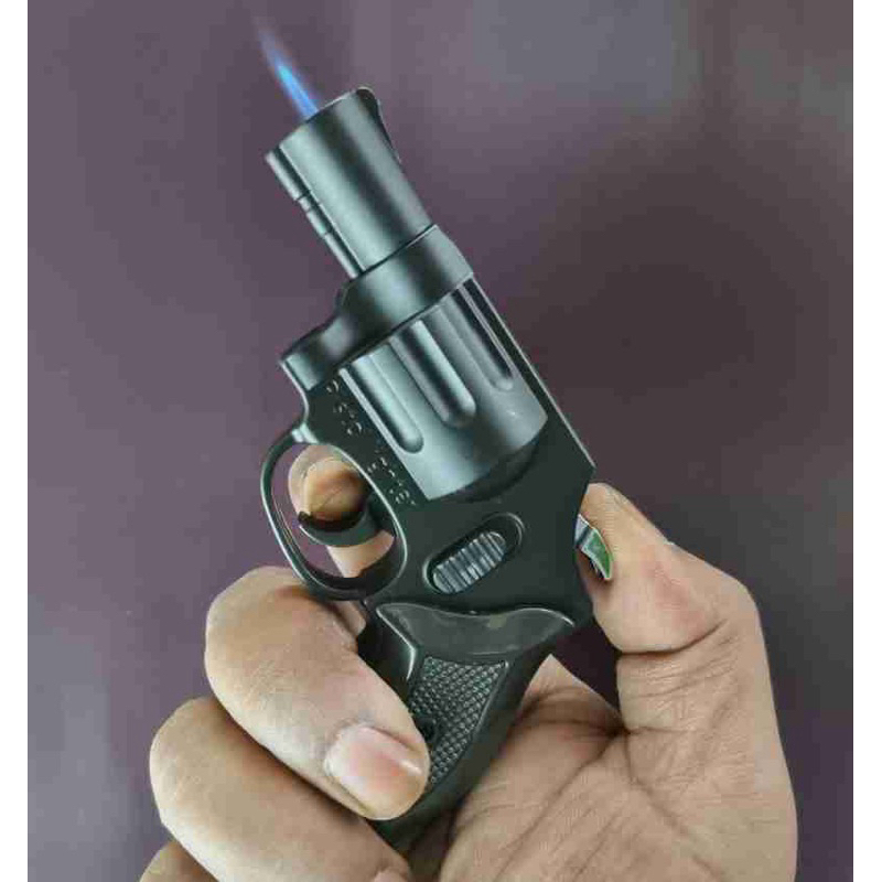 Korek Api Pistol Gas Api Bara Warna Biru wlz 165