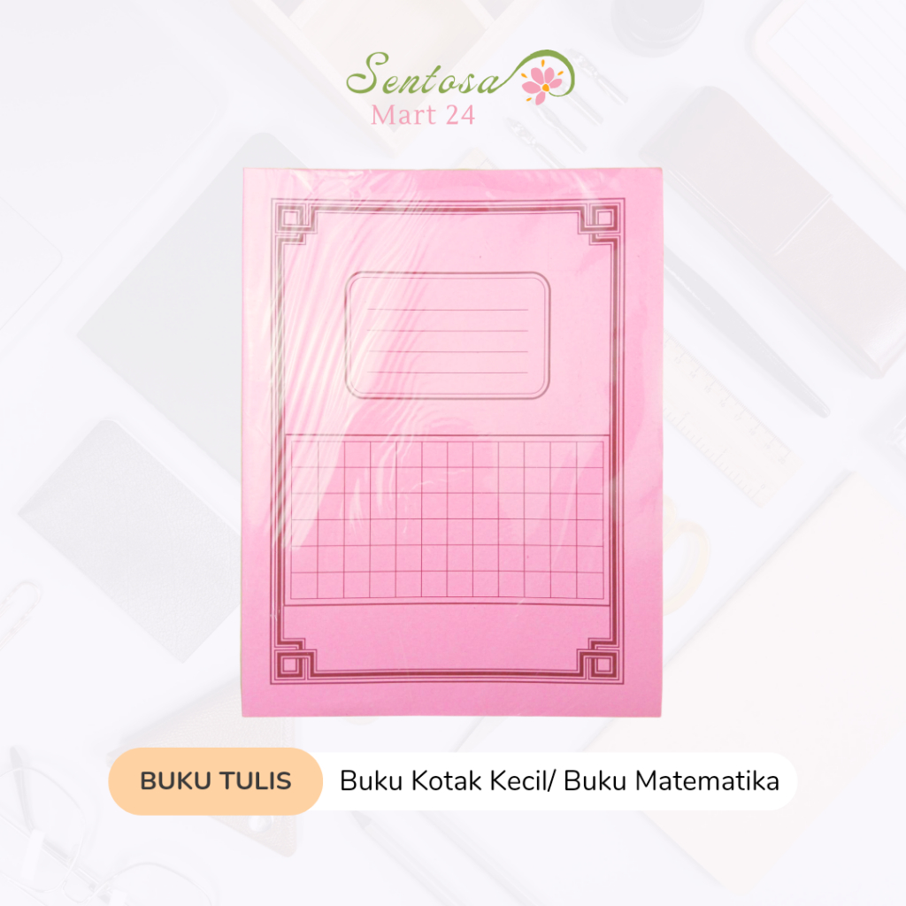 

Buku Tulis Kotak Kecil/ Buku Matematika (1 Pack Isi 10 Buku) | SentosaMart24