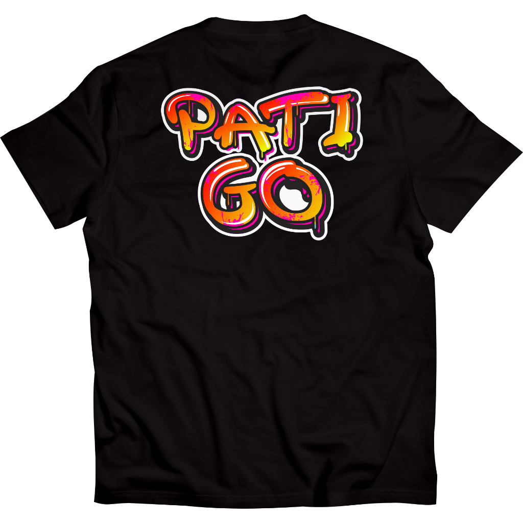 Kaos Pati Go Tshirt Kota Pati Bahan Katun