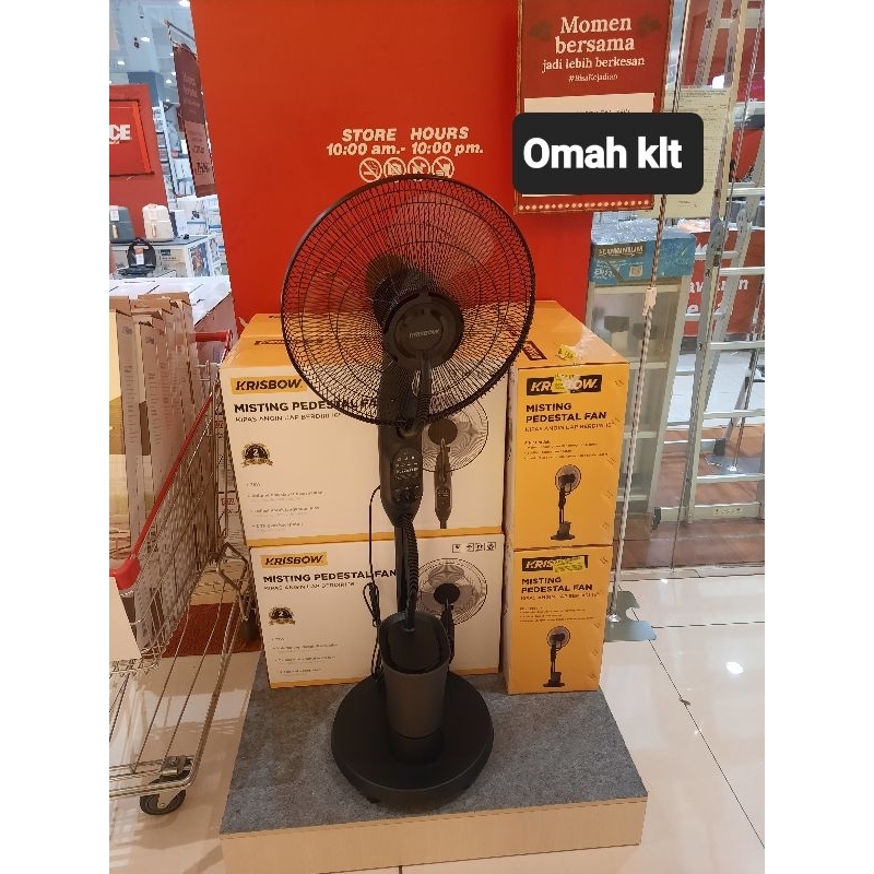 Kipas angin kabut uap krisbow misty fan 75watt