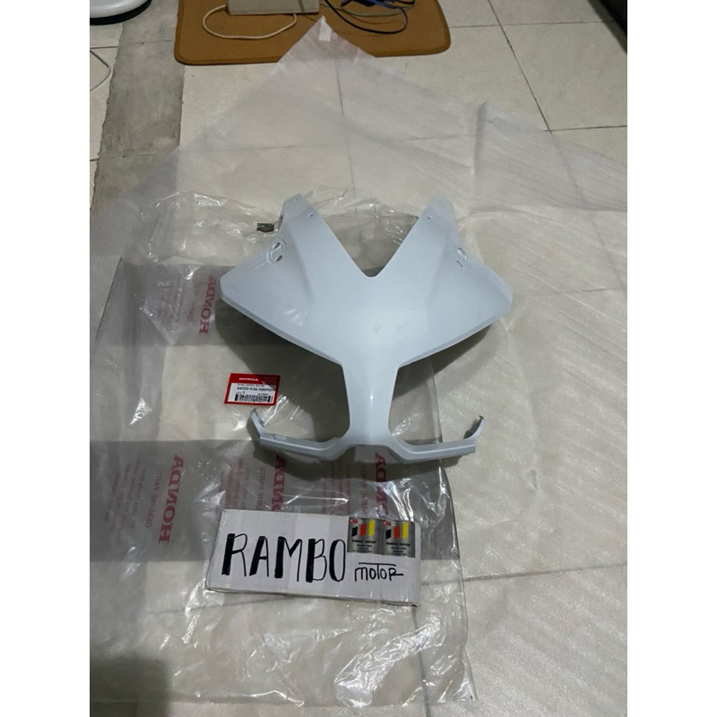 Tameng batok lampu depan putih CBR 150R K45A old ORIGINAL