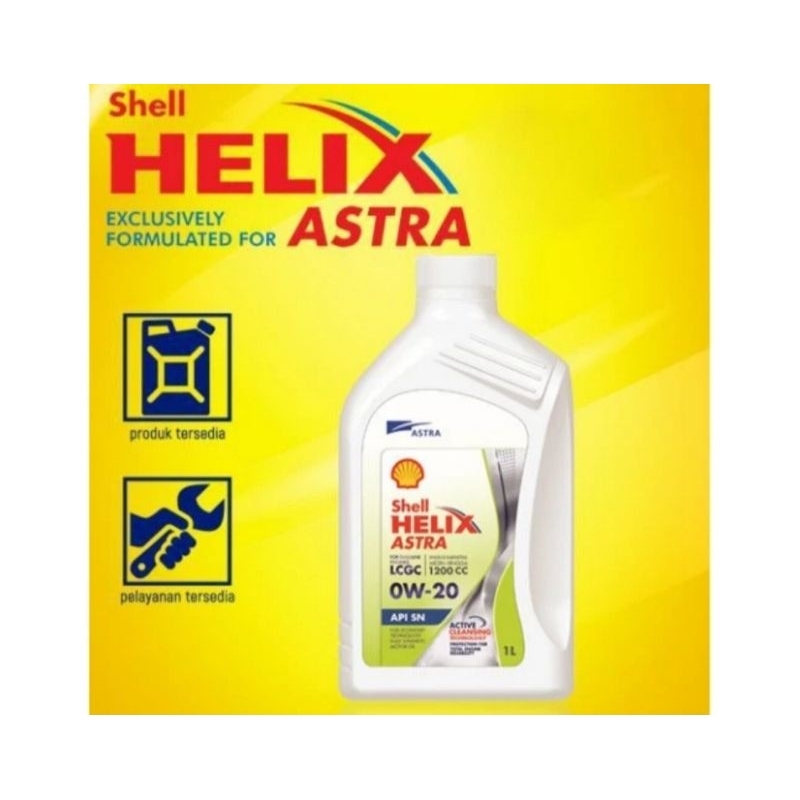 Oli Mesin Shell Helix Astra 0W-20