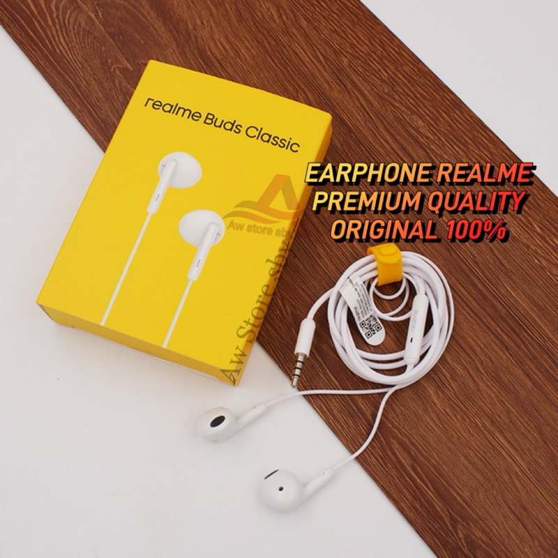 Original 100% Earphone Realme Super Bass Stereo Headset Realme 3 Pro/5 Pro/6 Pro/7 7i 8 8i C17/C21/C