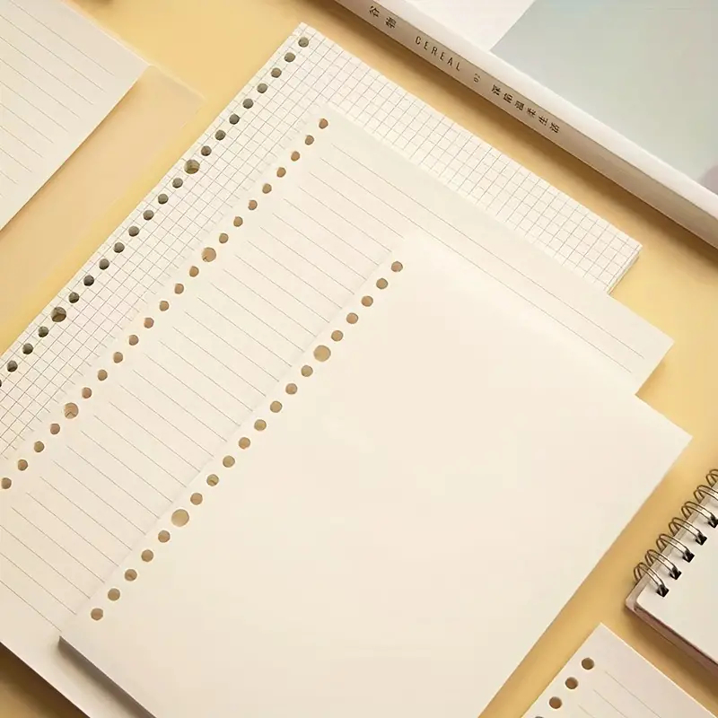 

Kertas Binder Isi Ulang Ukuran B5 Model Horizontal Line denga 26 Lubang isi 60 Halaman