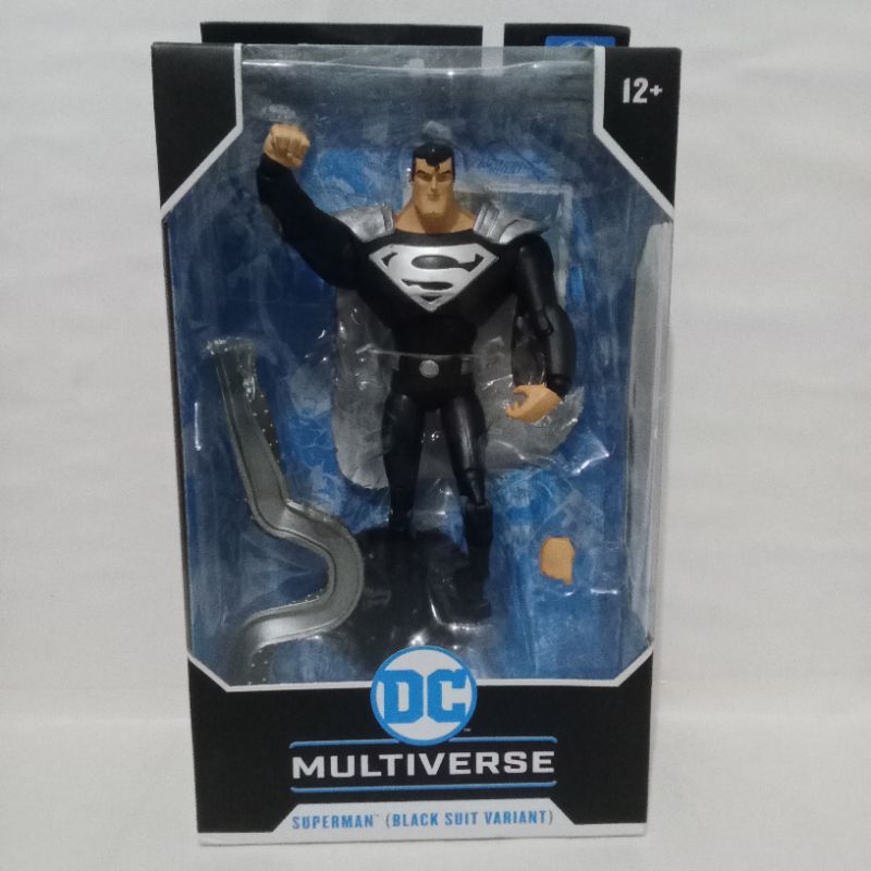 Mcfarlane superman black suit