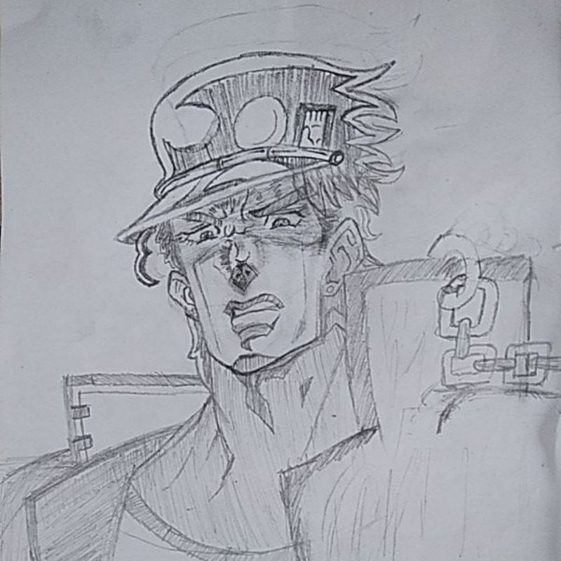 

gambaran karakter anime jotaro