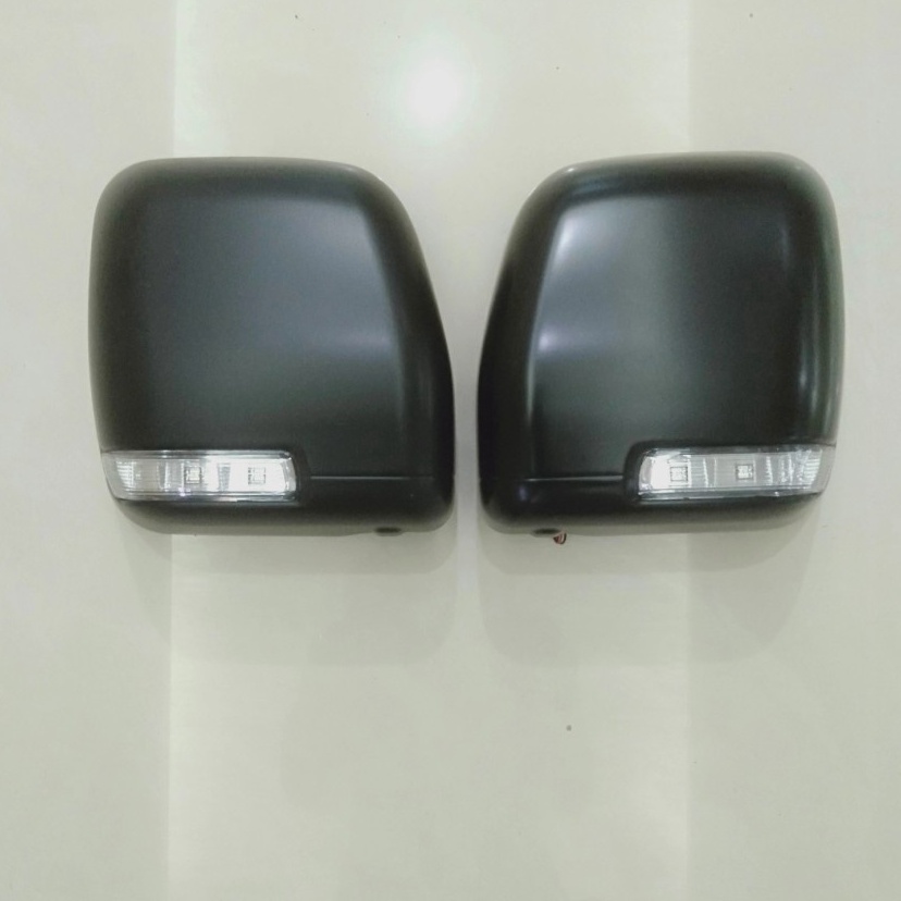 LlI Cover Mirror Case Front Car Light Lamp Sarung Penutup Pelindung Tutup Spion Kaca Lampu Sein Depa