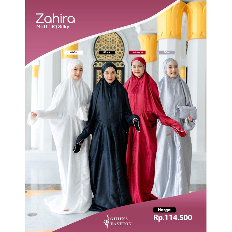 zahira mukena by ghina murah