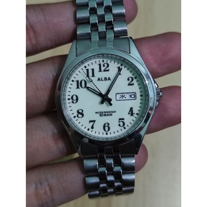 ALBA LUMIBRITE MILITARY WATCH JDM