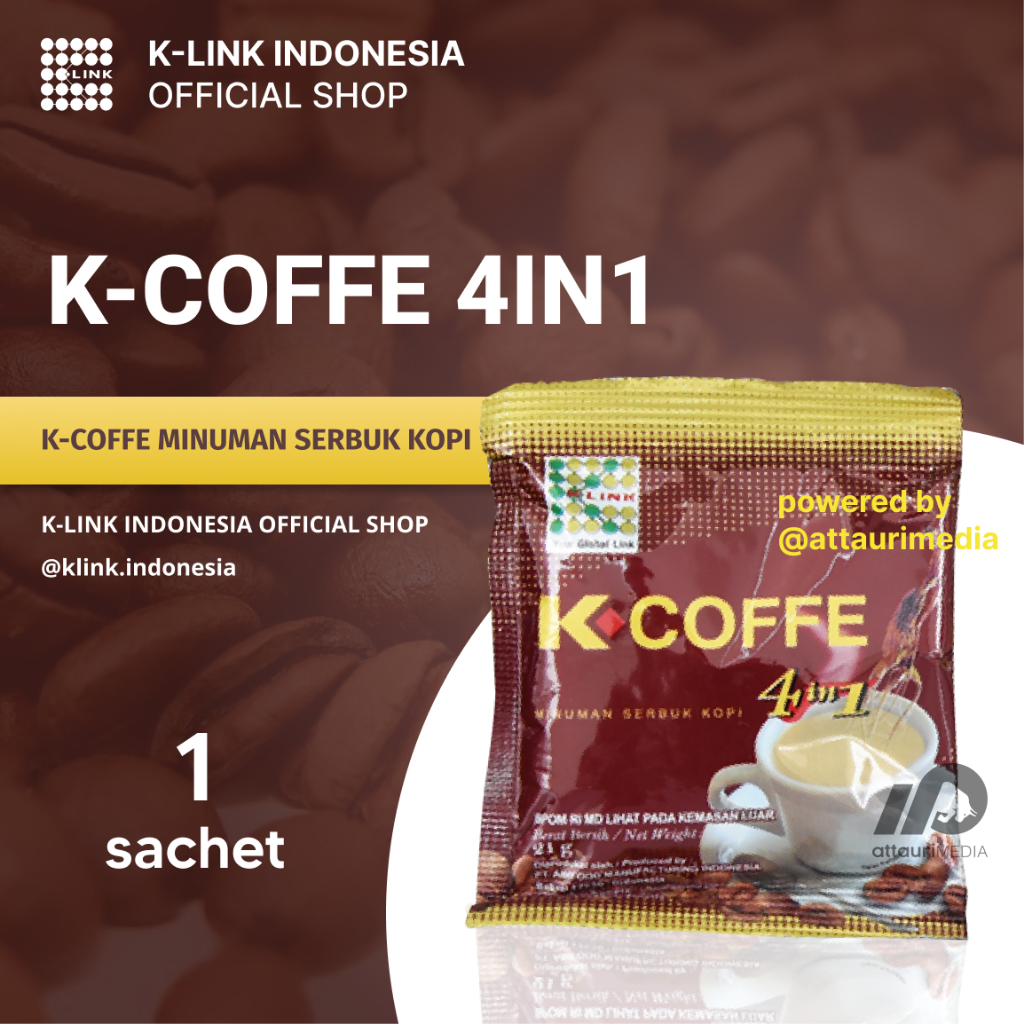 

K Coffe 4in1 Original Kopi K Link (1 Sachet) Kopi Penambah Stamina Pria Dewasa Kopi Stamina Kopi Stamina Pria Obat Stamina Pria K Koffe K Coffee K Cofee Kopi Penambah Stamina Seksual Laki K Link Official Store K Link K-Link Indonesia Official Shop K-Link