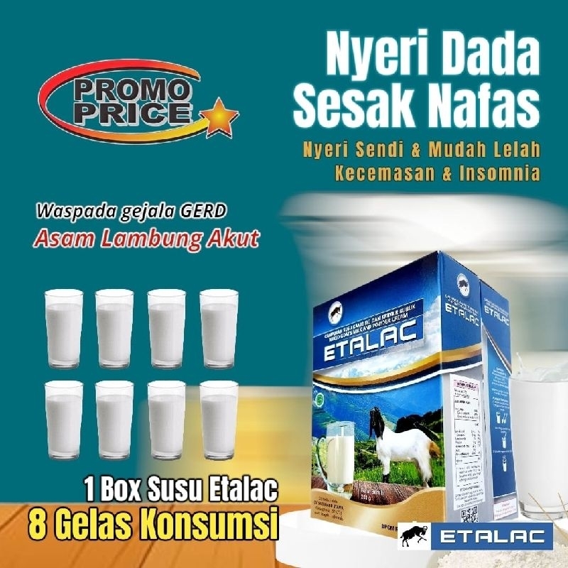 

Susu Kambing Etawa ETALAC (Paket 2 Box)