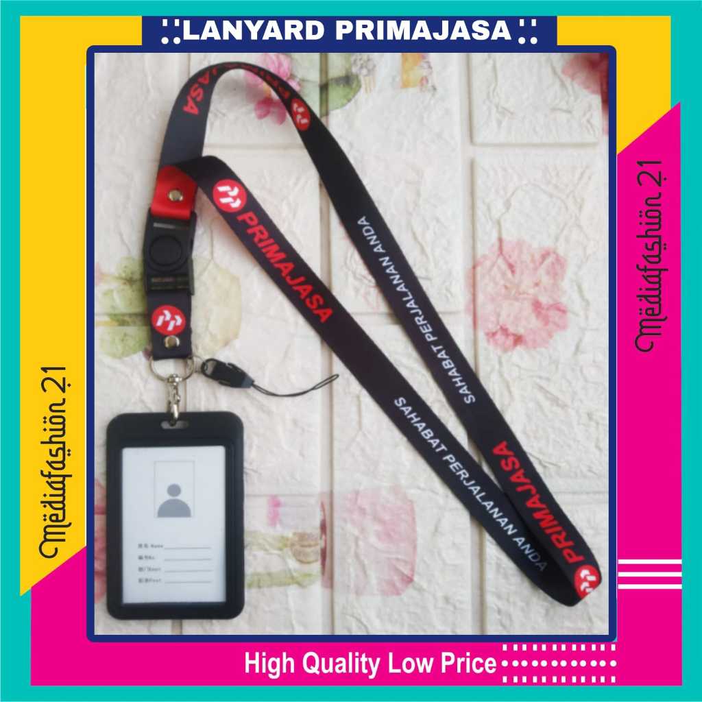 

Lanyard Tali Gantungan ID Card PRIMAJASA Free Strap Gantungan HP/Flashdisk