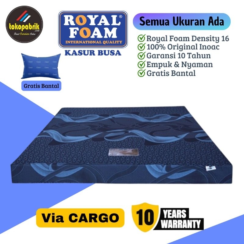 Kasur Busa Royal Foam Tebal 20cm Semua Ukuran Termurah Kasur Full Busa Royal Foam