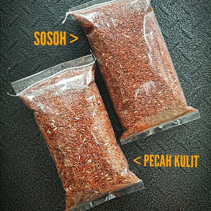 

Beras Merah Premium Organik Pecah Kulit